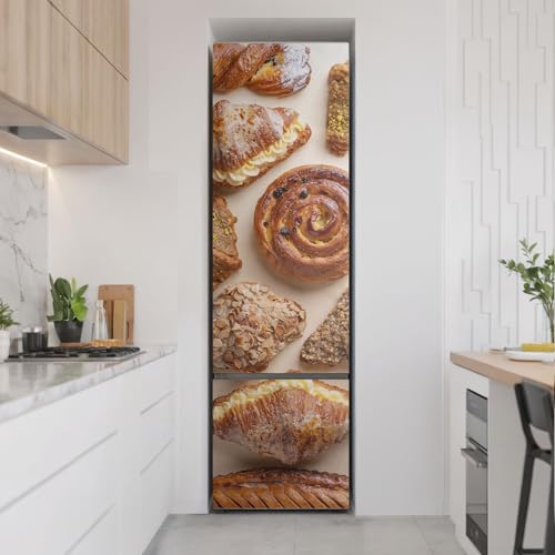 Sticker frigo 60x205 cm cache rayures et protection de cuisine - 3