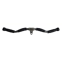 ALANBIU EZ-Handle | Zig-Zag Handle | Solid Curl Handle for Triceps & Biceps | LAT pull down Bar with Rubber Handles for multi exercises | Cable attachment for home & gym machines gallery image