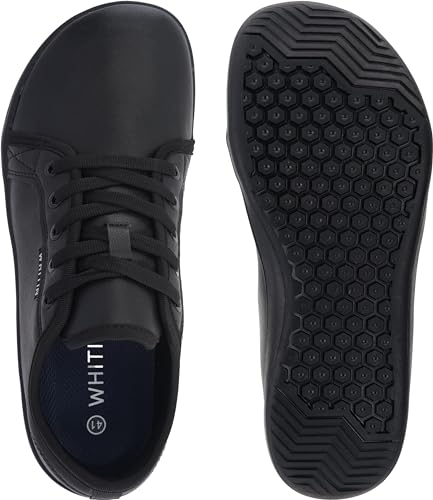 Image of WHITIN Women's Wide Barefoot Shoes | Footloose Minimalist Style | Zero Drop & Flat, W81v4prvw7v2 | All White, 7 Wide