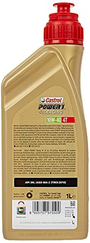 Castrol Power 1 Racing 4T 10W-40 4-takt motorolie 1L - Afbeelding 4