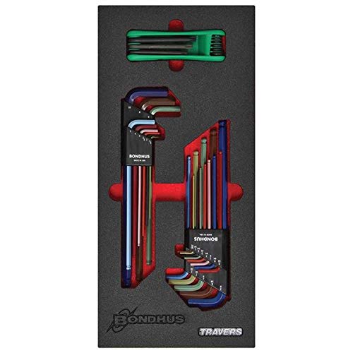Bondhus-LEAN4 Balldriver L-Wrench Set & GorillaGrip Fold Up Torx Key Set