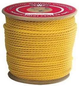 CWC 3-Strand Polypropylene Rope - 3/8" x 300 ft., Yellow