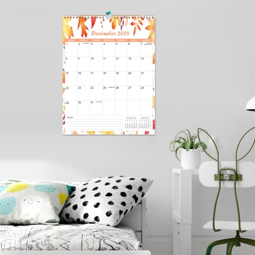 2024-2025 Calendar - Wall Calendar from May 2024 to June 2025, 14 Monthly Calendar with Seasonal Designs for Planning and Organizing for Home or Office, 11.5 x 14.5 In Calender 2024-2025 Monthly - Thumbnail 7