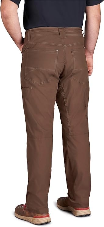 TK Flex Reach Pants for Men, Jeans Style, Quick Dry, Breathable, Multifunctional Pockets, Coyote Brown2
