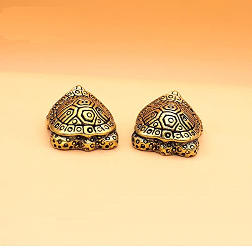 Figura Decorativa de Tortuga de Latón (2 unidades) miniatura 3