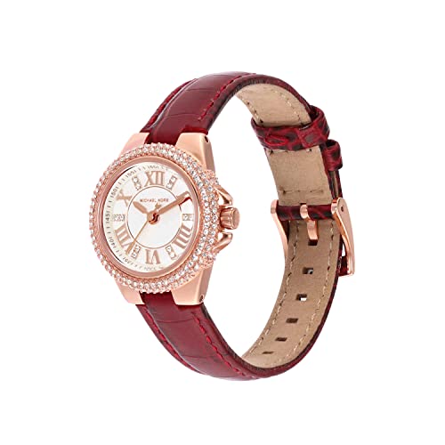 Image of Michael Kors Camille Analog White Dial Women's Watch-MK1069SET