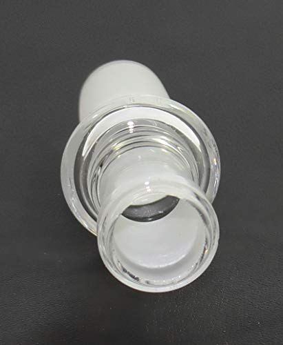 Budawi® Adapter Chillum 18.8er auf 14.5er Kupplung für Glaskopf Schliffadapter Adapterstück Glasbong – Bild 5