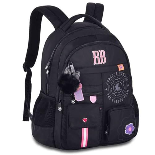 Mochila de Costas Rebecca Bonbon em Nylon com Bordado 21 Litros