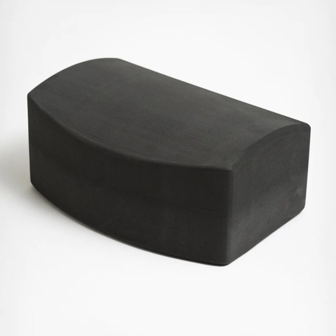 Manduka Foam Yoga Block - Recycled EVA Foam Block with Ergonomic Support, Yoga Equipment, Home Gym Accessory, & Pilates Tool, Lightweight for Travel, High Density, Comfortable Edges