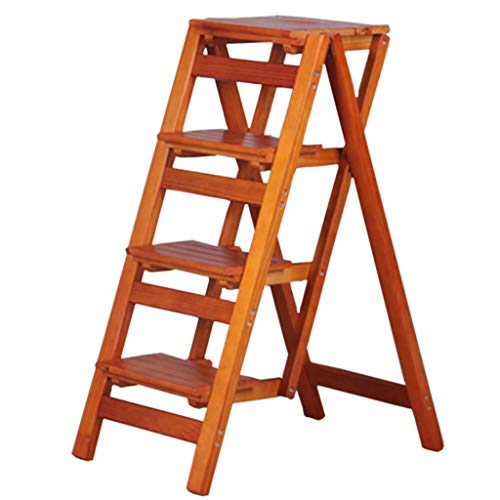 Escabeau en bois instable ? Choisissez ce tabouret 4 marches robuste - 2
