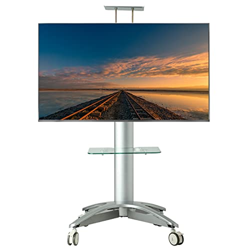 Migliora la tua esperienza visiva con il nostro supporto universale per TV con ruote bloccabili. Questo versatile carrello TV include 2 robuste ruote bloccabili per una mobilità senza sforzo, consentendo di riposizionare facilmente il televisore. Il meccanismo di bloccaggio integrato assicura che il supporto rimanga sicuro quando è fermo, rendendolo perfetto per qualsiasi ambiente. Ideale per uso domestico o in ufficio.