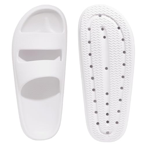 Image of shevalues Orthopedic Slide Sandals for Women with Arch Support Pillow Soft Recovery Slip on Sandals Lightweight Summer Cloud Slippers for Plantar Fasciitis
