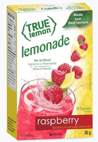 True Lemon Raspberry Lemonade : votre boisson fruitée pour le sport et le bureau
