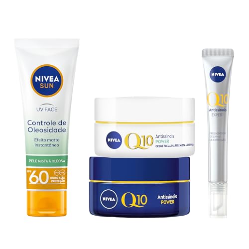 Kit NIVEA Antissinais Dia e Noite + Preenchedor - Pele Mista a Ol...