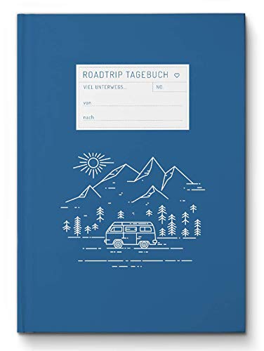 Mein persönliches Reisetagebuch zum Selberschreiben - Roadtrip Logbuch &...
