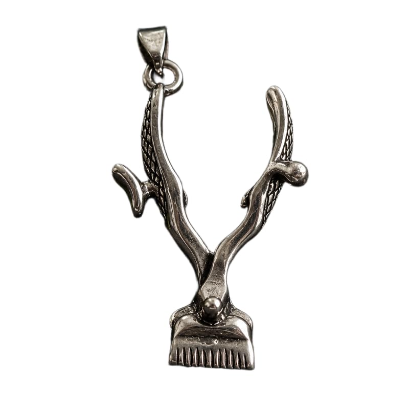 Stainless Steel Vintage Barber Scissors Pendant Charm, Hairdresser Scissor Pendant, Barber Shop Jewelry, Hairstylist Gift Salon Inspired Charm, 52x30 mm. RR_CSP_0073-image-12