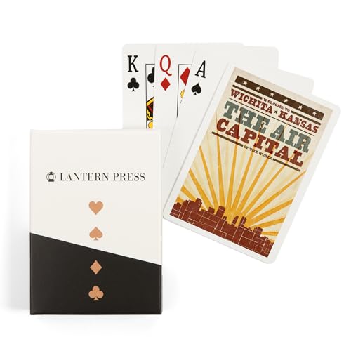 Naipes Poker Wichita Kansas, 52 cartas, tamaño póker