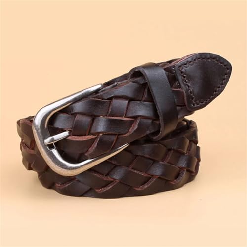 Rfmfkkg Women Casual Weaving Belt Leather Girdle Breathable Belt For Jeans Jeans Golf Belts2