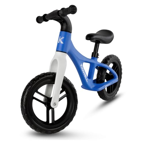 COIL Balance Bike, bicicleta para aprender a andar, bicicleta infantil, antideslizante, marco de nailon, neumáticos EVA de 28 cm, peso: 2,8 kg, a partir de 2 años (azul)