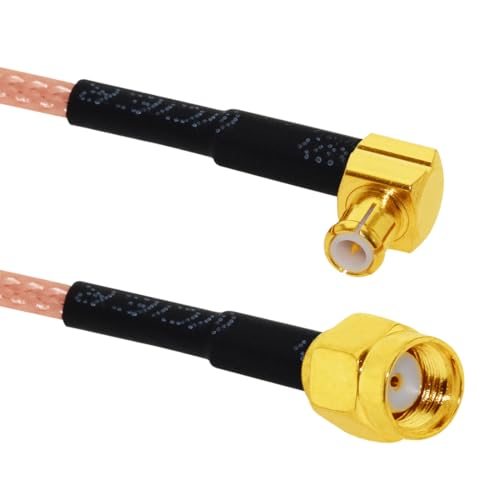 Cable MCX a RPSMA RG316 de 50cm para conectar antenas en routers domésticos modernos