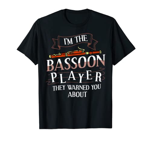 Bassoon Instrument Bassoonist Player T-Shirt