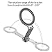 Desiontal Cold Shoe Phone Mount Holder, Direct Tripod Mount for iPhone 15/14/13/12 Magsafe Magnetic Camera Adapter for DJI Ronin Samsung Canon Nikon DSLR Photography Accessories