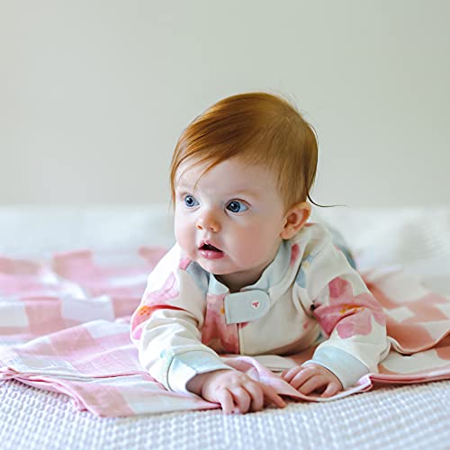 Image of Burt's Bees Baby unisex-baby Sleep & Play, Organic One-piece Romper-jumpsuit Pj, Zip Front Footed Pajama