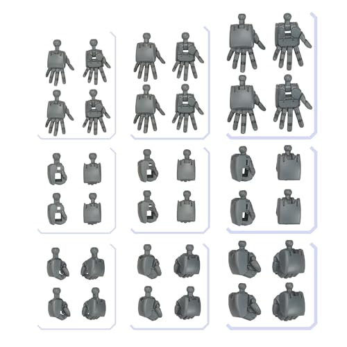 Bandai Hobby - 04 Option Parts Set Gunpla 04 (Build Hands Round) miniatura 1