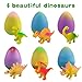 Yaxuan 6 Pack Dinosaur Hatching Surprise Eggs Dinosaur Toys Easter Eggs for Kids Boys Girls Easter Basket Stuffers Gifts Birthday Party Favors Fillers