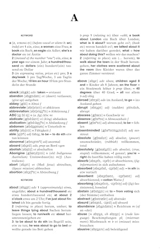 Merriam-Webster's German-English Dictionary