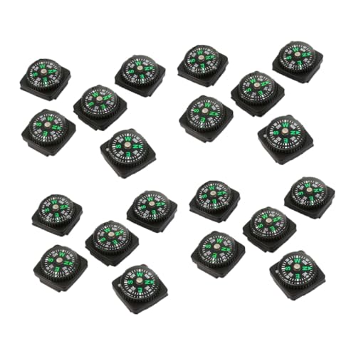 Brújula de pulsera mini 25 pcs para camping y senderismo miniatura 1