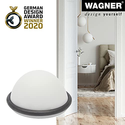WAGNER Doorstop Hemisphere Big, 104 x 55 mm, Premium Buffer Made of Concrete and Thermostatic Rubber - Image 3