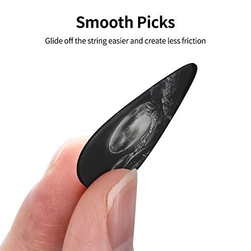 Pack de 12 médiators de guitare Moon Astronaut pour guitare électrique Guitare acoustique Diverses guitares - Les Beatles, Paul McCartney, John Lennon, RIngo Starr, George Harrison Pack de 12 médiators de guitare Moon Astronaut pour guitare électrique Guitare acoustique Diverses guitares – Image 3