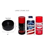 | Stops Shaving Cream Can Rust | Black | Large-Foam Sized - Image 5