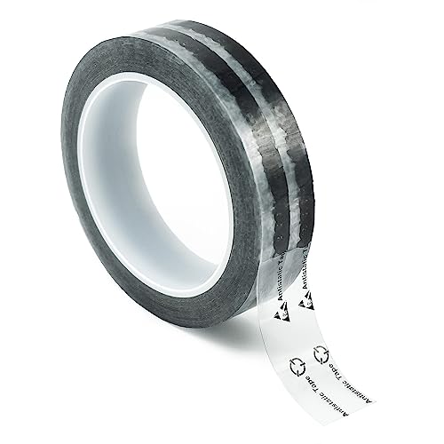 Image of Bertech ESD Packaging Tape with ESD Anti-Static Symbol, 9 Inch x 72 Yards, Clear