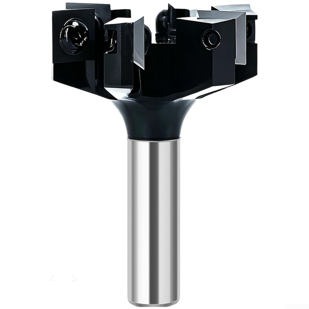Fresa Spianatrice 6 Alette Carburo 50mm Gambo 12.7mm