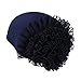 Produktbild kopfbedeckung Headwrap,Zolimx Frauen Indien Hut muslimischen Rüschen Krebs Chemo Hut Beanie Schal Turban Kopf wickeln Cap (Marine)