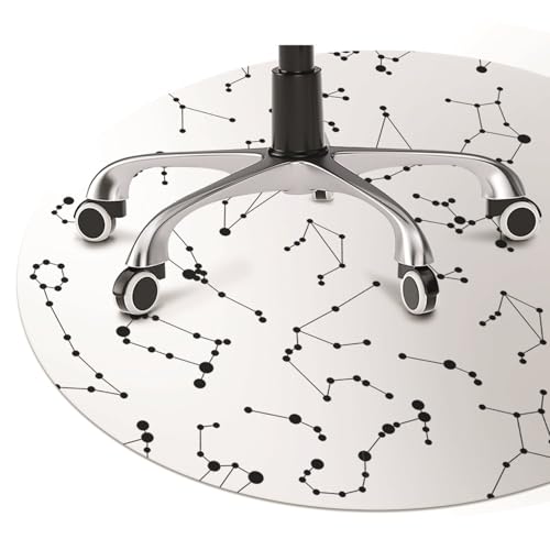 Tapis de chaise constellation pour protéger le sol du bureau à la maison - 3