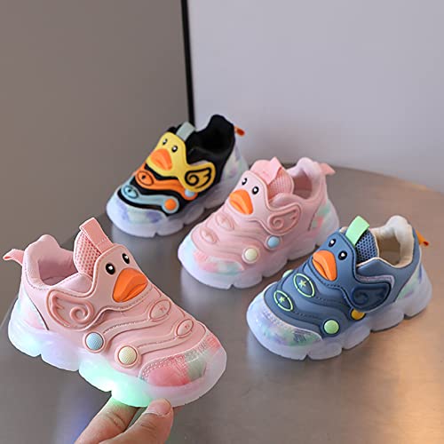 Kids Light Up Shoes Led Flash Sneakers with Upper USB Charge for Boys Girls Best Gift for Birthday Day2