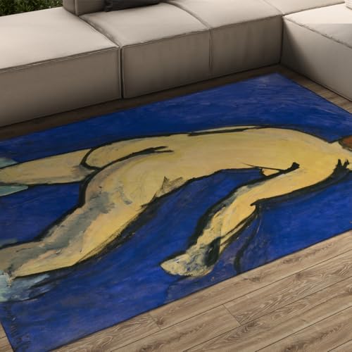 Tapis Henri Matisse de qualité supérieure grand format violet pour salon - 2