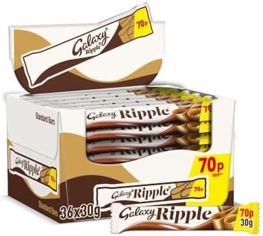 GALAXY Ripple 36 x 30g Bars (Bulk Buy)