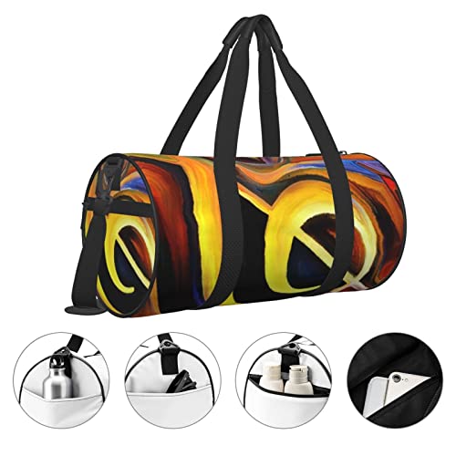 Sac de sport étanche avec compartiment chaussures et sangle réglable noir
