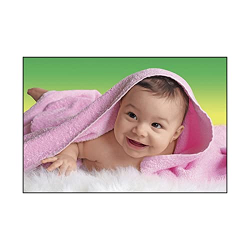 Image of pnf Poster And Frames Cute Babies Waterproof Wall Poster | Pregnant Women, Mothers | For Living, Bedroom | Home Decoration | Best Gifting Option (12x18inch) 1339-1