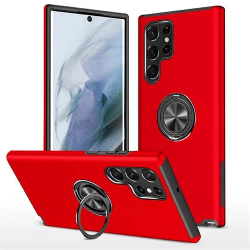 Coque Rigide Galaxy S23 Ultra Rouge Finition Premium Haute Résistance