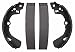 Wagner Z630 Brake Shoe Set, Rear