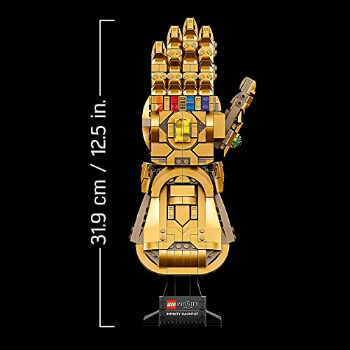 LEGO 76191 Marvel Super Heroes Infinity Handschuh, Avengers Set für Erwachsene mit dem Gauntlet von Thanos, Fanartikel, Weihnachtsgeschenk für Männer, Frauen, Sie und Ihn – Bild 6