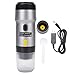 Zerodis Macchina per Espresso Portatile, Mini Caffettiera da Viaggio Elettrica da Viaggio per Campeggio per Uffici Escursionistici per All'aperto (SILVER) immagine