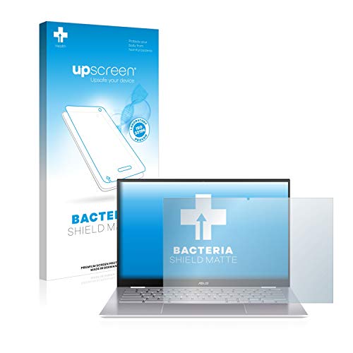 Preisvergleich Produktbild upscreen Antibakterielle Entspiegelungs-Schutzfolie kompatibel mit Asus Chromebook Flip C436 - Anti-Reflex Displayschutzfolie matt, Anti-Fingerprint