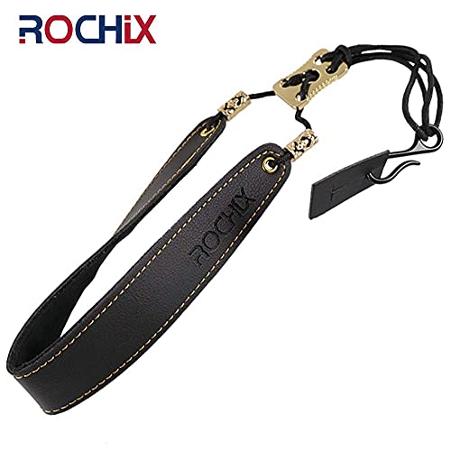 image for ROCHIX 1890 Clarinet Black Neck Strap,Oboe Neck Strap,Super fiber,Zinc