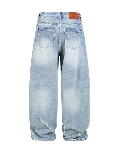 Aelfric Eden Washed Baggy Jeans Wide Leg Pants for Women Men Straight Leg Casual Loose Unisex Streetwear Y2K Denim Jeans2